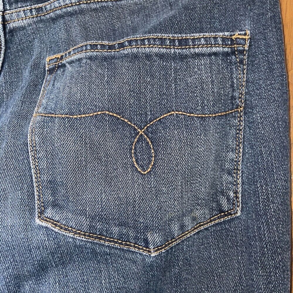 Lauren Jeans Co. Ralph Lauren Jeans Women's Size 10 Straight Blue Denim Jeans View 4